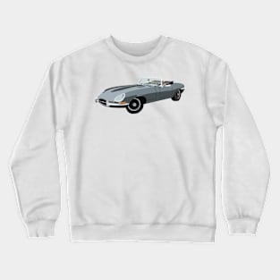 Grey Vintage Sport Car Crewneck Sweatshirt